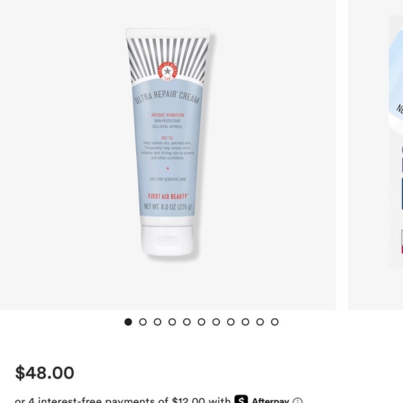 💙❤️ New First Aid Beauty Ultra Repair Cream Colloidal Oatmeal - Picture 2 of 4